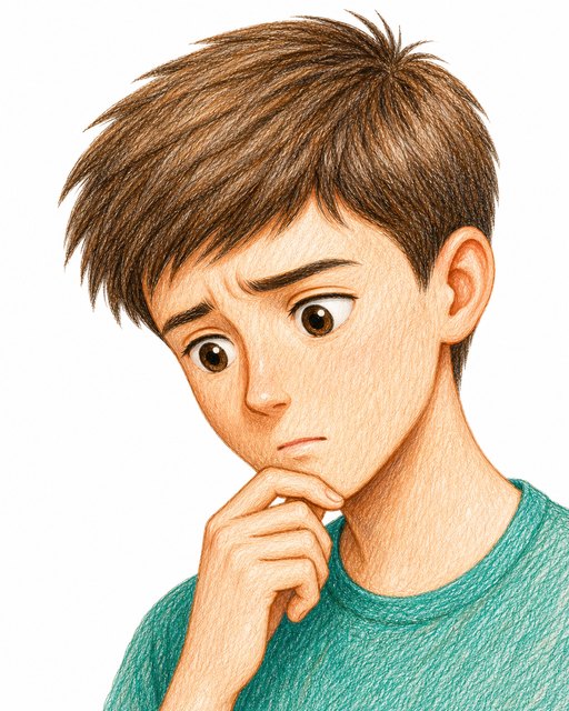 A dúvida de Kleber ao tentar decifrar uma regra social desconhecida.